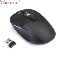 Realiable Luxury gaming mouse  2.4GHz Wireless Mouse USB Optical Scroll Mice for Tablet Laptop Computer